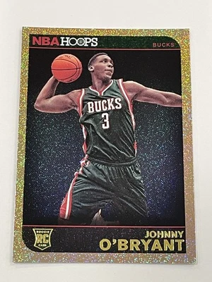 2014-15 Hoops Basketball Gold #290 - Johnny O'Bryant RC - Milwaukee Bucks - Image 1 of 2