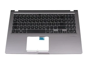 Asus VivoBook 15 X515JA original Tastatur inkl. Topcase DE (deutsch) schwarz/gra - Afbeelding 1 van 4