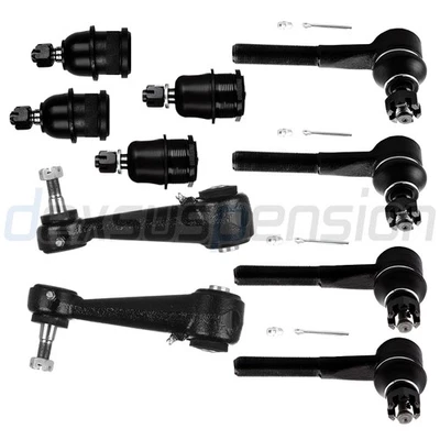 10x rótulas de extremos de varilla de amarre delanteras para camioneta Dodge Ram 1500 3,9 L 5,9 L 2001-2003 Foto 1 de 4