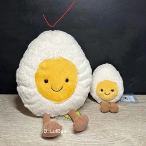 AUTHENTIC❗️Jellycat LARGE happy boiled egg- NWT retired size- SHIPS SAME DAY! - Picture 1 of 5