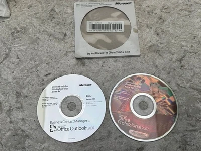 Microsoft Office Professional 2007 Full Outlook  With Business Contact Manager - Image 1 of 3