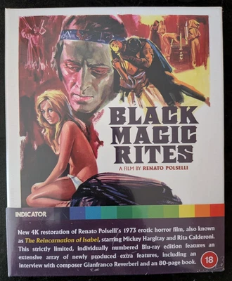 Black Magic Rites Limited Edition 1614/4000 (Indicator Blu-Ray, 2023) - NEW - Image 1 of 2