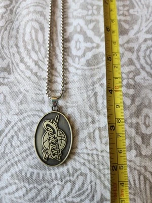 克利夫兰骑士队 NBA 篮球双面吊坠项链链  — 第 1/3 张图片