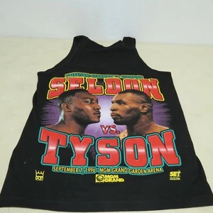 ORIGINAL SELDON VS TYSON SEPT 7 1996 MGM GRAND LIBERATION CHAMPION TANK TOP MED  - Picture 1 of 8