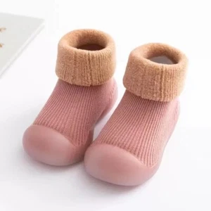 Warm Infant Toddler Shoes Newborn Pre-walker 0 to 4 years for Winter Anti-slip - Picture 1 of 19