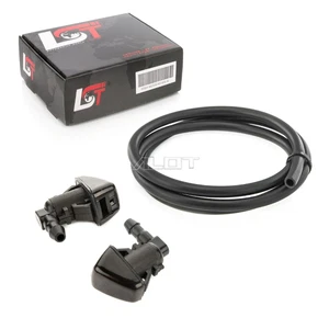 2x Scheibendüsen Spritzdüsen mit Schlauch vorne für FORD F250 F350 F450 6.2 6.7 - Bild 1 von 8