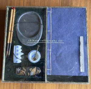 KOMPLETTES CHINESISCHES KALLIGRAPHIE-SET + My Neighbor Totoro Stift und Tablette Neu im Karton - Bild 1 von 2