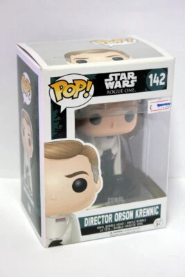 FUNKO POP STAR WARS ROGUE ONE 142 DIRECTOR ORSON KRENNIC 66422 - Immagine 1 di 3