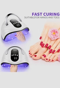 120W SUN S9 UV Nail Lamp LED Light Gel Curing Professional Machine Nail Dryer - Picture 1 of 13