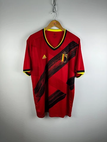 Belgium 2020 2021 Home Football Shirt Soccer Jersey Adidas Size XXL 2XL Cover