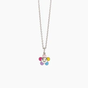 MABINA JUNIOR BLOOM FIORE COLLANA BIMBA REFERENZA 553417 ARGENTO 925 - Foto 1 di 2