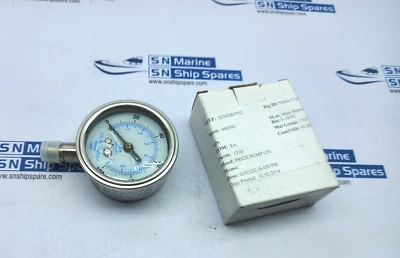 PIC 301LFW-254E Pressure Gauge 0-100Psi 2-1/2” Dial Price Pump 1330 - Image 1 of 4