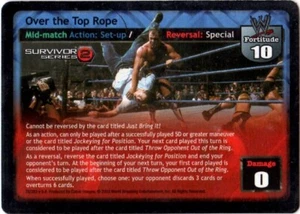 WWE: Over the Top Rope (SS2) [Played] card type Mid-match Action Raw Deal Wrestl - Picture 1 of 1