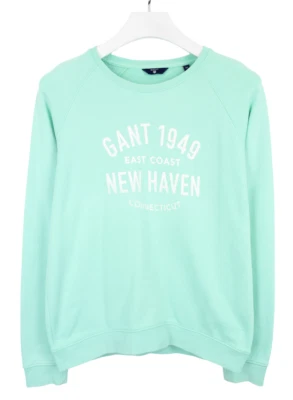 GANT Sweatshirt Herren Medium Rundhalsausschnitt Pullover Brust Artwork Logo - Bild 1 von 4