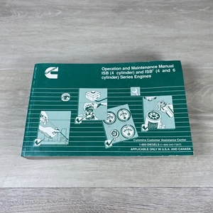 Cummins Operation & Maintenance Manual for ISB & ISBe  Series Engines 3666496-00 - Picture 1 of 7