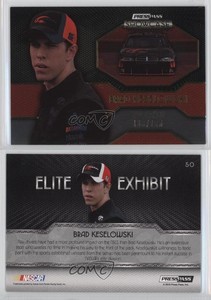 2010 Press Pass Showcase Elite Exhibit Gold 2nd Gear /125 Brad Keselowski #50