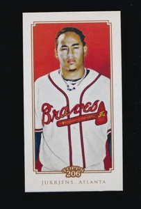 JAIR JURRJENS ⚾ 2010 Topps 206 Mini Piedmont #230 Atlanta Braves - Picture 1 of 2