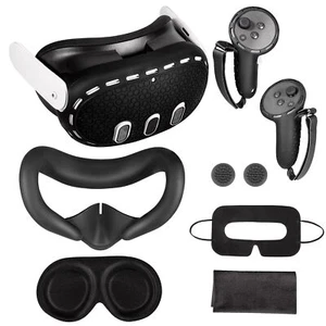 Face Cover Lens Cover Eye Cover VR Reinigungstuch Daumen Griffe Kit für Quest 3 - Bild 1 von 49