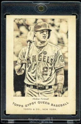2014 Topps Gypsy Queen Mike Trout N174 Insert Card #N174-MT - Image 1 of 2
