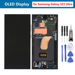 Do Samsung Galaxy S23 Ultra S918B S918E Wyświetlacz LCD Ekran dotykowy Ekran OLED - Zdjęcie 1 z 17
