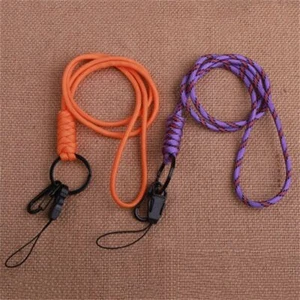 Parachute Cord Paracord Keychain Cellphone Lanyard Mobile Phone Charm - Zdjęcie 1 z 18