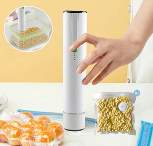 Vacuum Sealer For Food, handheld Vacuum Sealer, Compact Vacuum Sealer With 5 bag - Picture 1 of 10