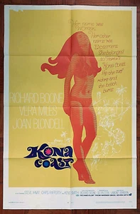 Póster original de la película Kona Coast Surfing Beach 1968 de una hoja 27x41 - Imagen 1 de 12