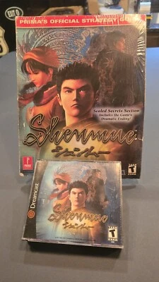 Shenmue (Sega Dreamcast, 2000) Complete CIB + Prima Strategy Guide - Image 1 of 4