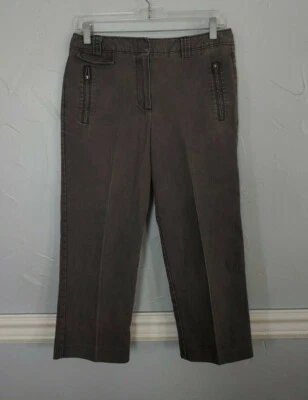 Jeans Lifestyle Attitude by Larry Levine talla 6 marrón pálido, recortados/capri Foto 1 de 4