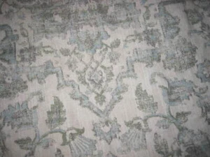 Biltmore Green Paisley Comforter 92"x 92" and Two Euro Shams 37" x 21" EUC - Picture 1 of 10