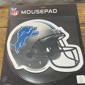 NFL Detroit Lions Helmet MOUSE PAD Football Sport Logo Computer Office Supply - Picture 1 of 3