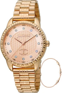 Just Cavalli Women's JC1L176M0075 SET 34mm Quartz Watch - Picture 1 of 2