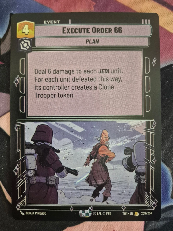 star wars unlimited twilight Execute Order 66 239/257 - image 1 of 1