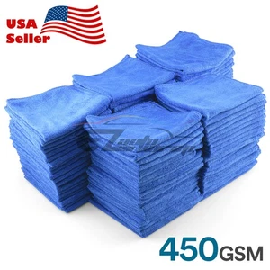 Microfiber Cleaning Cloth Towel Soft Rag Car Polishing No Scratch Auto Detailing - Picture 1 of 18