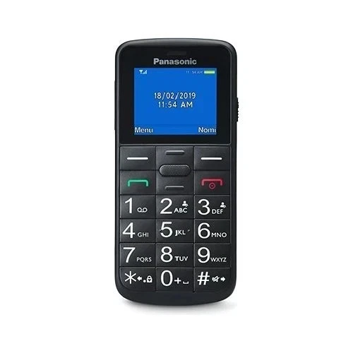 Panasonic Cellulare KX TU110EXB SENIOR Black LCD DA 1.7" PULSANTE SOS - Immagine 1 di 1