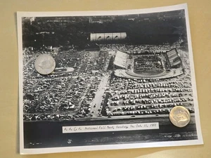 Vintage Original AACA National Fall Meet Hershey PA Aerial Photo October 1969 - Picture 1 of 4