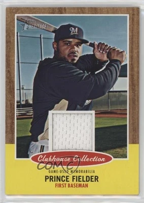 2011 Topps Heritage Clubhouse Collection Relics Prince Fielder #CCR-PF - Image 1 of 2