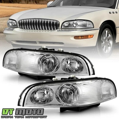 Faros delanteros izquierda+derecha estilo fábrica para Buick Park Avenue 1997-2005 Foto 1 de 4