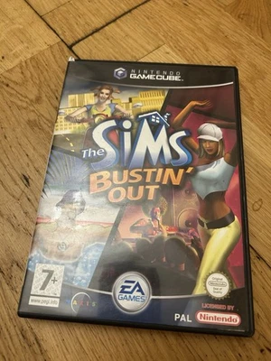 Sims Bustin' Out (Nintendo GameCube, 2003) Used #BD - Image 1 of 3