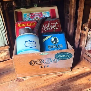 Vintage Tobacco Cigar/Cigarette Tins/Boxes Collection - Picture 1 of 5
