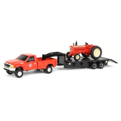 ERTL 1/64 Allis Chalmers D19 w/ Ford F-350 & 5th Wheel Trailer 16443 - Image 1 of 4