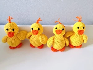 Deko Kuscheltier Küken Handarbeit Gehäkelt Neu!!! - Bild 1 von 1