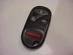 nice,works OEM Honda Accord 4 button CAR KEY FOB Red LED KOBUTAH2T w/battery - Picture 1 of 4