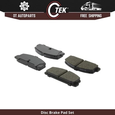 Para Mazda RX-7 1984-1991, 1993-1995 | Pastillas de freno de disco traseras centradas | Cerámica Foto 1 de 4