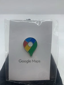 Google Maps Local Guides Contribution Award Enamel Lapel Pin. New. Unopened A1 - Picture 1 of 2