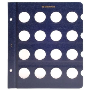 Whitman Blank Page 26mm Coin Holder for Classic Albums - Picture 1 of 1
