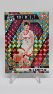 2024-25 Mosaic Reed Sheppard NBA Debut Tessellated Jersey Match 15/15 - Bild 1 von 2