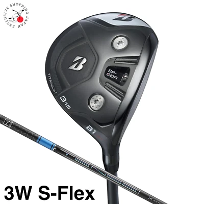 Bridgestone B1ST Fairway Wood 3W S Flex TENSEI Pro Blue 1K 60 Graphite Shaft New - Image 1 of 4