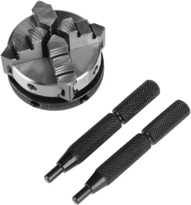 Mandrini a Griffe, 50 Mm Mini M14 Tornio Autocentrante Reversibile Mandrino a Gr - Immagine 1 di 4