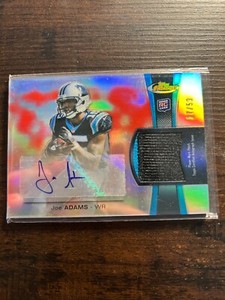 A91,097 - 2012 Finest Rookie Patch Autographs Red Refractors #RAPJA Joe Adams/50